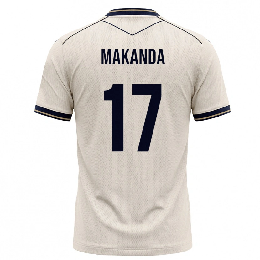 Danxen Kinderen Blessing Makanda #17 Off-White Inktblauw Uitshirt Uittenue 2026/27 T-Shirt