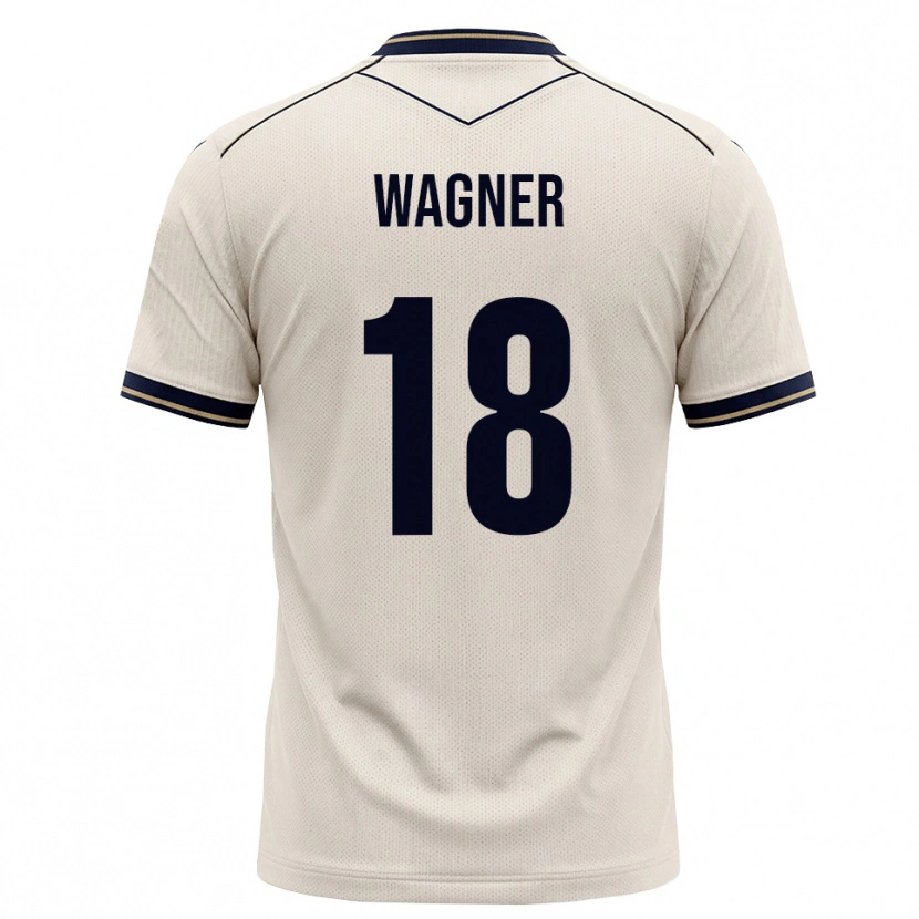 Danxen Kinderen Ricardo Wagner #18 Off-White Inktblauw Uitshirt Uittenue 2026/27 T-Shirt
