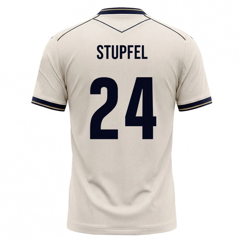 Danxen Kinderen Janis Stupfel #24 Off-White Inktblauw Uitshirt Uittenue 2026/27 T-Shirt