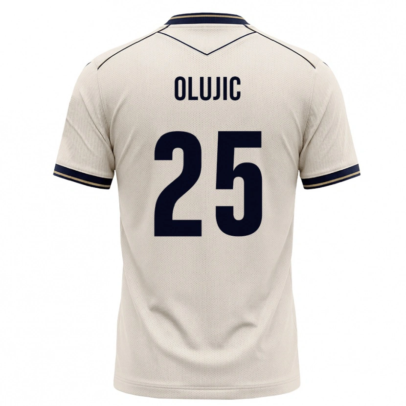 Danxen Kinderen Romeo Olujic #25 Off-White Inktblauw Uitshirt Uittenue 2026/27 T-Shirt