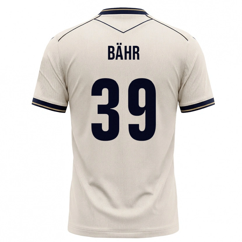 Danxen Kinderen Florian Bähr #39 Off-White Inktblauw Uitshirt Uittenue 2026/27 T-Shirt