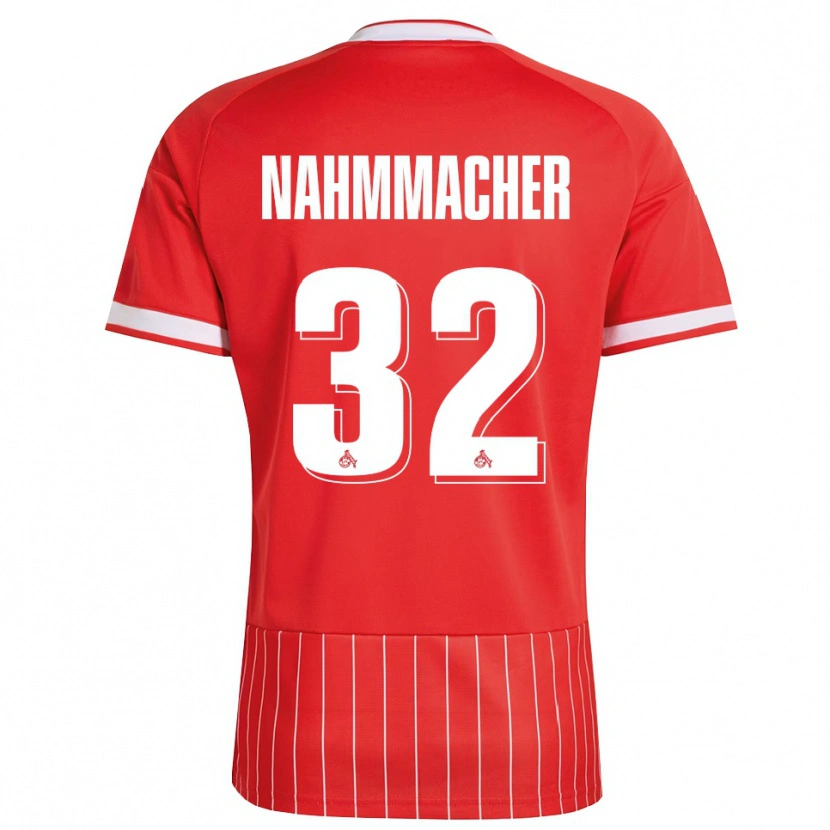 Danxen Kinderen Emil Nahmmacher #32 Rood Wit Groen Uitshirt Uittenue 2026/27 T-Shirt