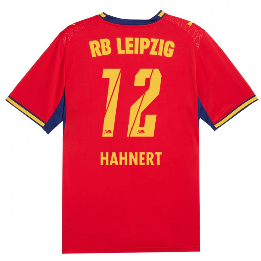 Danxen Kinderen Ole Hähnert #12 Rood Geel Koninklijk Blauw Uitshirt Uittenue 2026/27 T-Shirt
