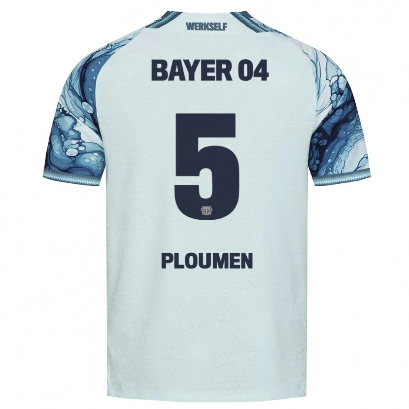 Danxen Kinderen Gilles Ploumen #5 Donkergroen Zwart Uitshirt Uittenue 2026/27 T-Shirt