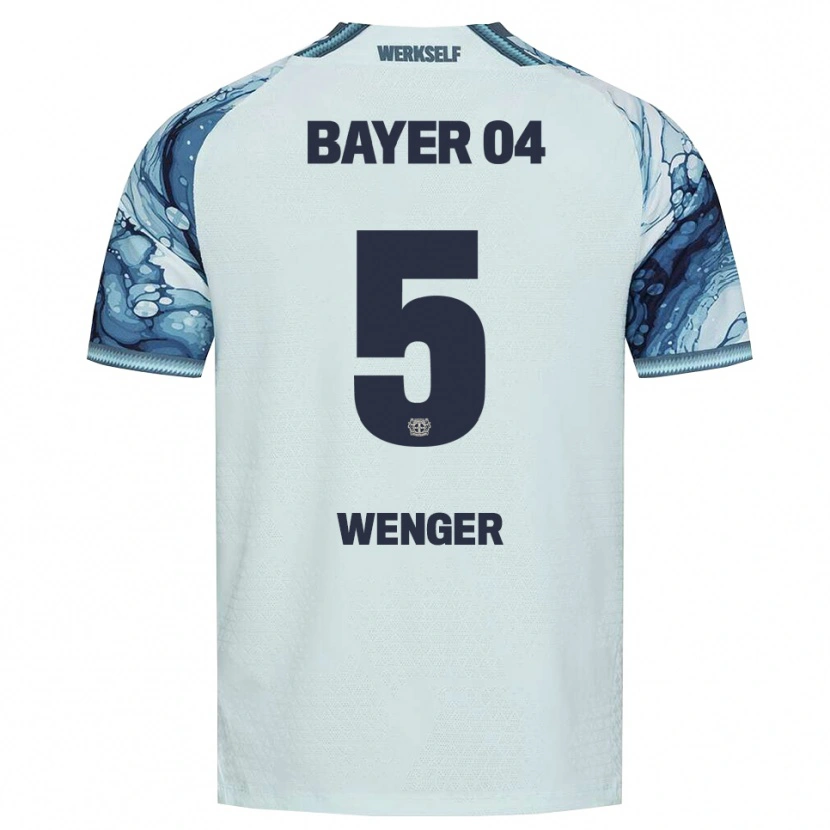 Danxen Kinderen Claudia Wenger #5 Donkergroen Zwart Uitshirt Uittenue 2026/27 T-Shirt