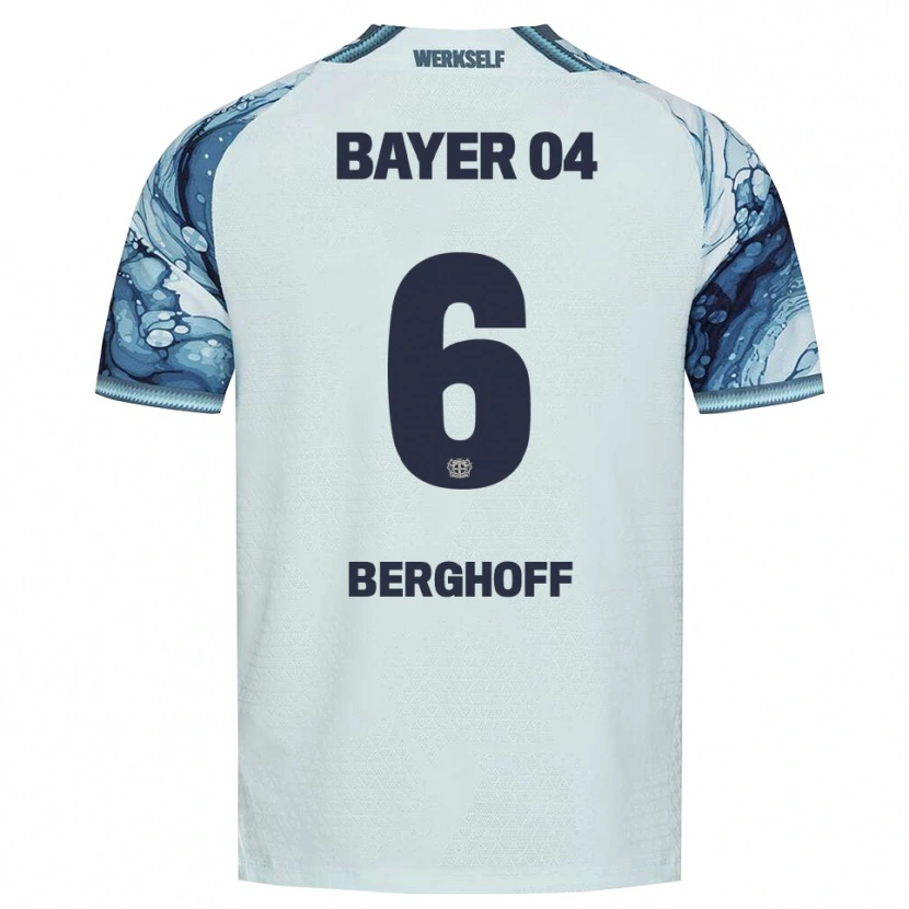 Danxen Kinderen Jonah Berghoff #6 Donkergroen Zwart Uitshirt Uittenue 2026/27 T-Shirt