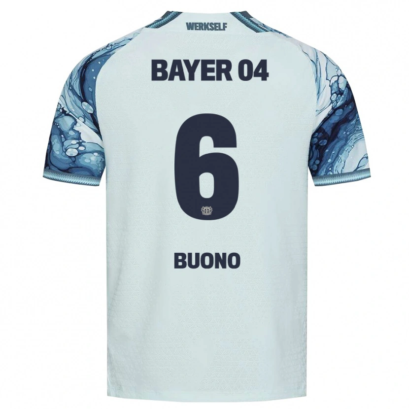 Danxen Kinderen Francesco Buono #6 Donkergroen Zwart Uitshirt Uittenue 2026/27 T-Shirt