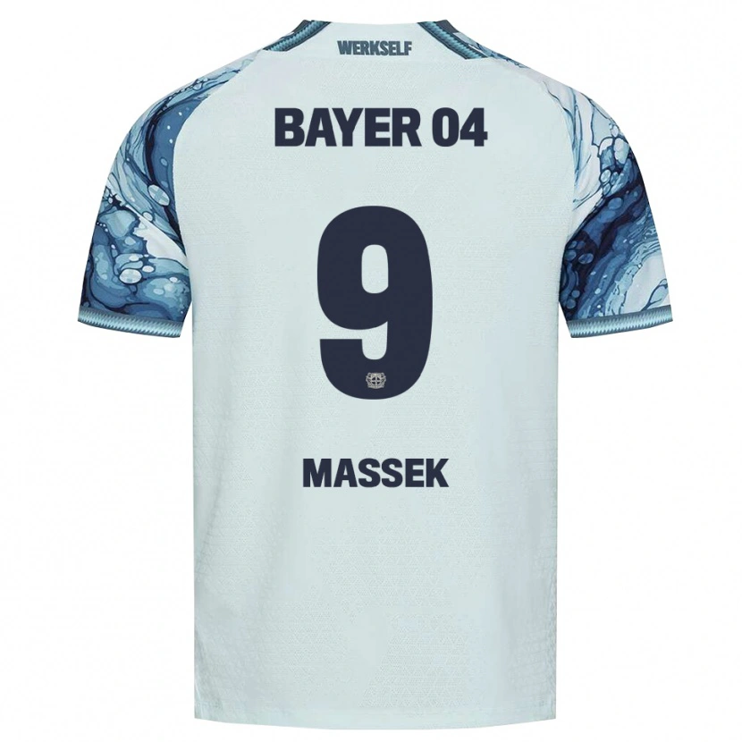Danxen Kinderen Ivan Massek #9 Donkergroen Zwart Uitshirt Uittenue 2026/27 T-Shirt