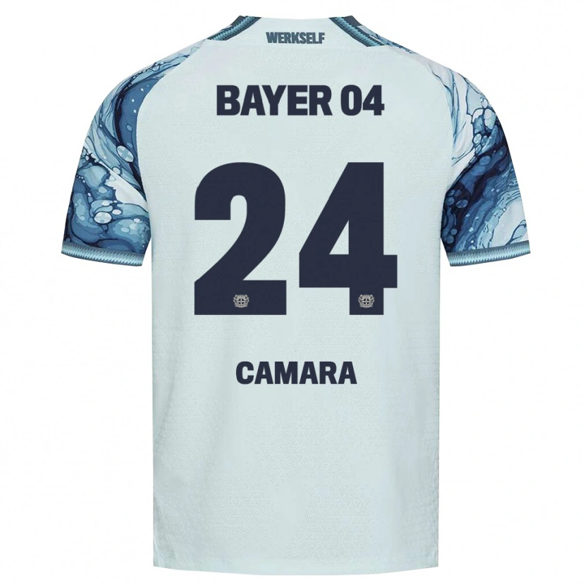 Danxen Kinderen Nourdine Camara #24 Donkergroen Zwart Uitshirt Uittenue 2026/27 T-Shirt