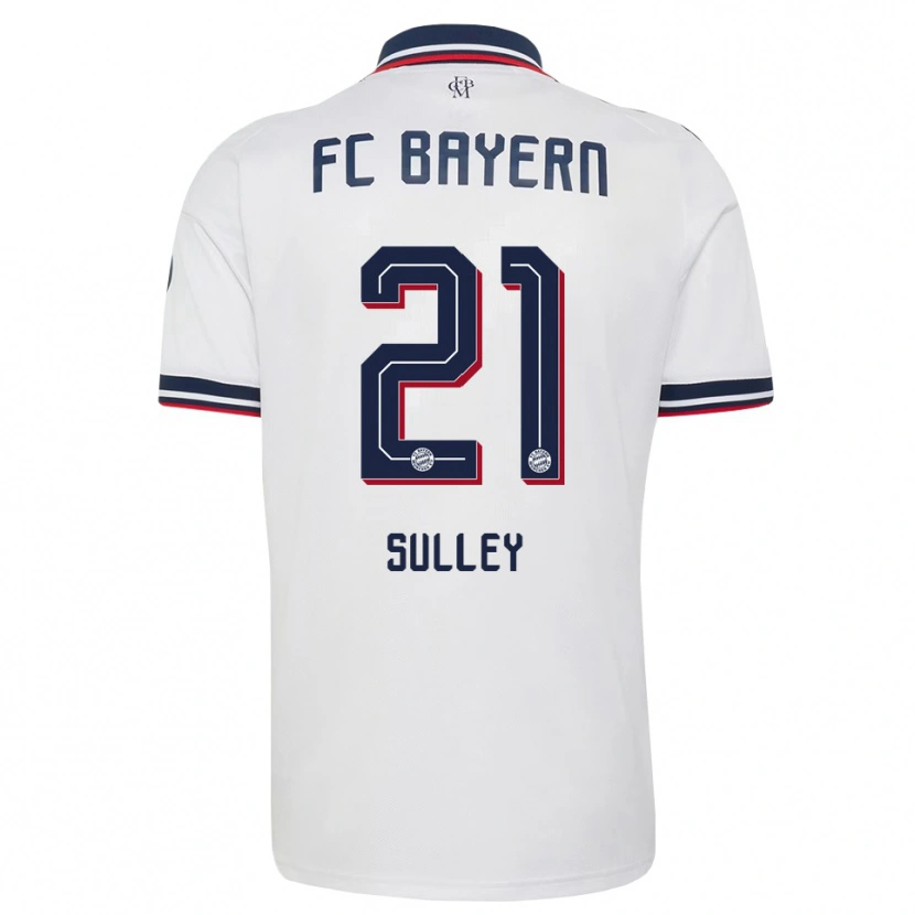 Danxen Kinderen Williams Baffour Sulley #21 Wit Grijs Rood Uitshirt Uittenue 2026/27 T-Shirt