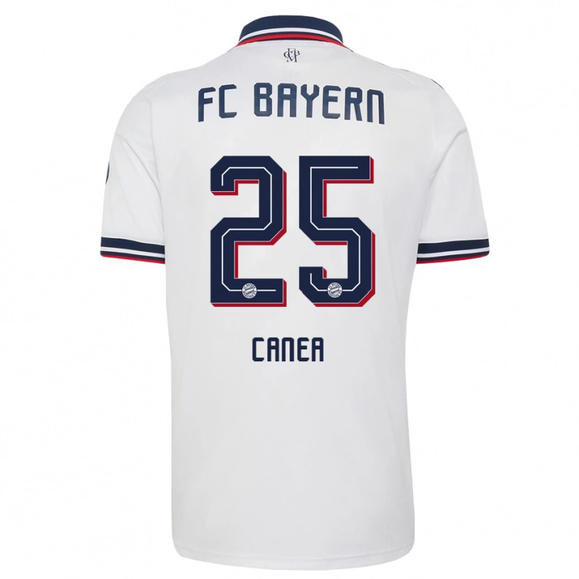 Danxen Kinderen Rares Canea #25 Wit Grijs Rood Uitshirt Uittenue 2026/27 T-Shirt