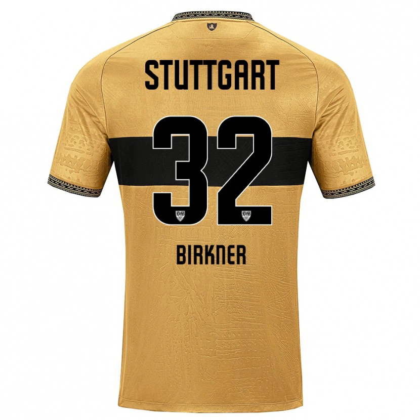 Danxen Kinderen Hanna Birkner #32 Bruin Zwart Wit Uitshirt Uittenue 2026/27 T-Shirt