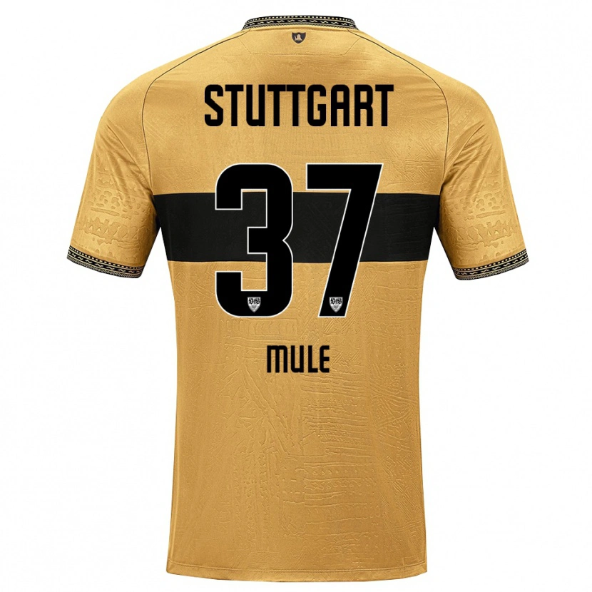 Danxen Kinderen Salvatore Mule #37 Bruin Zwart Wit Uitshirt Uittenue 2026/27 T-Shirt