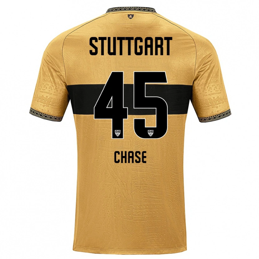Danxen Kinderen Anrie Chase #45 Bruin Zwart Wit Uitshirt Uittenue 2026/27 T-Shirt