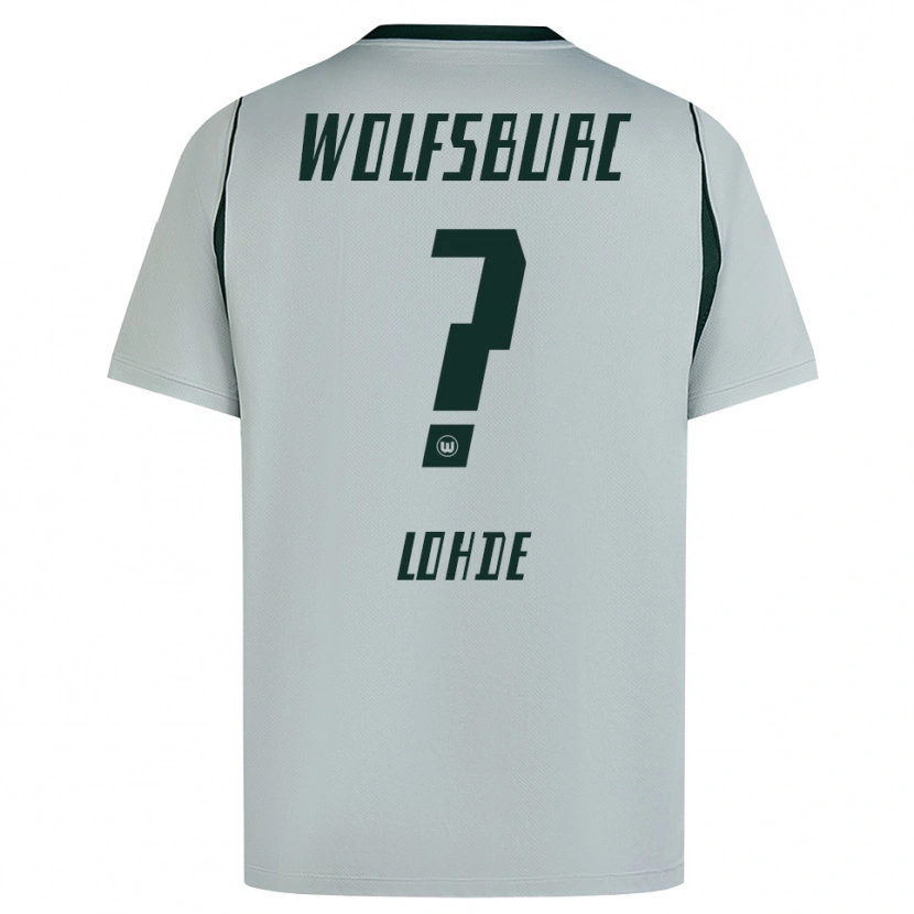 Danxen Kinderen Sven Lohde #0 Grijs Groen Uitshirt Uittenue 2026/27 T-Shirt