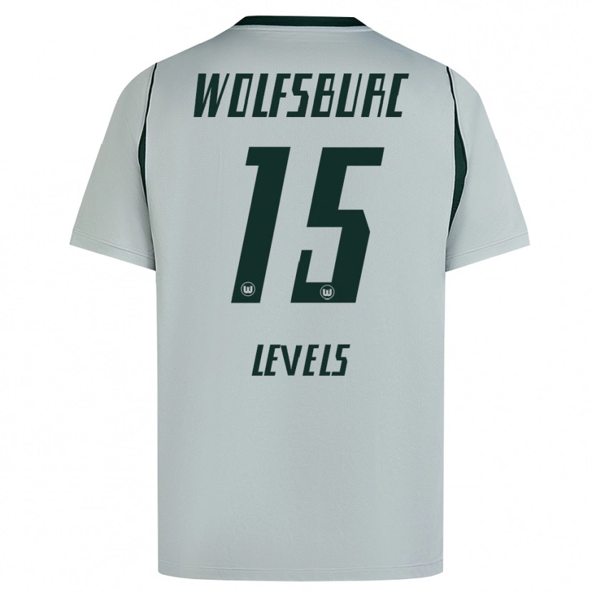 Danxen Kinderen Janou Levels #15 Grijs Groen Uitshirt Uittenue 2026/27 T-Shirt
