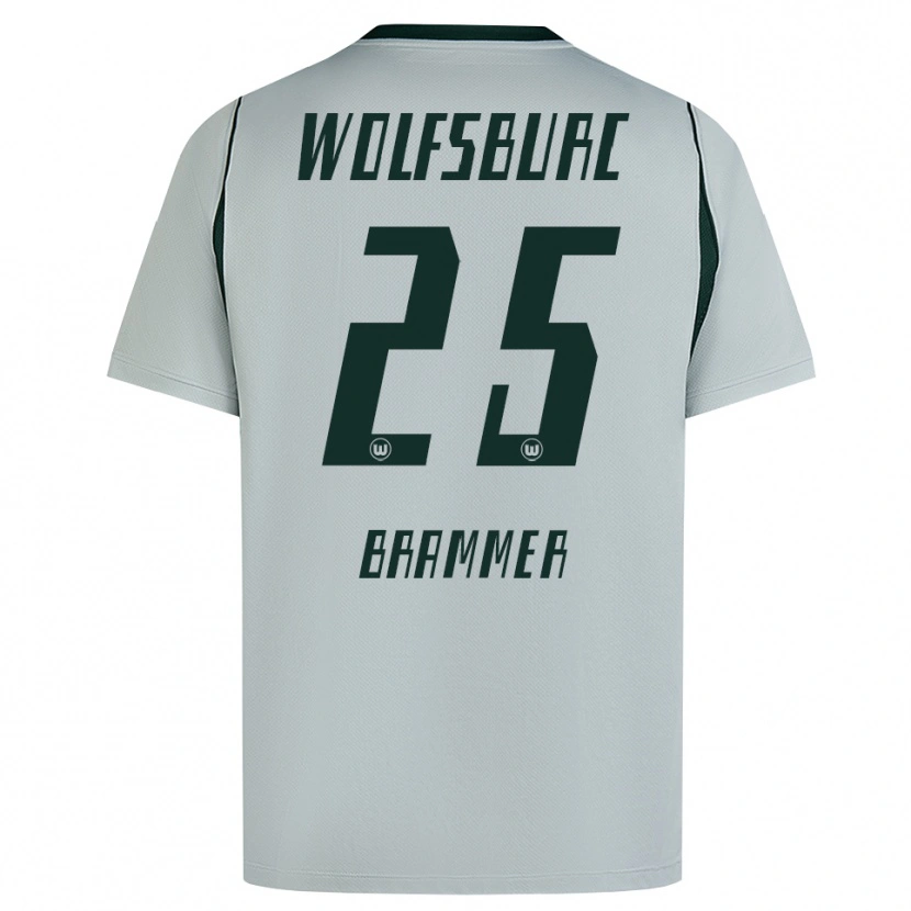 Danxen Kinderen Ole Brammer #25 Grijs Groen Uitshirt Uittenue 2026/27 T-Shirt