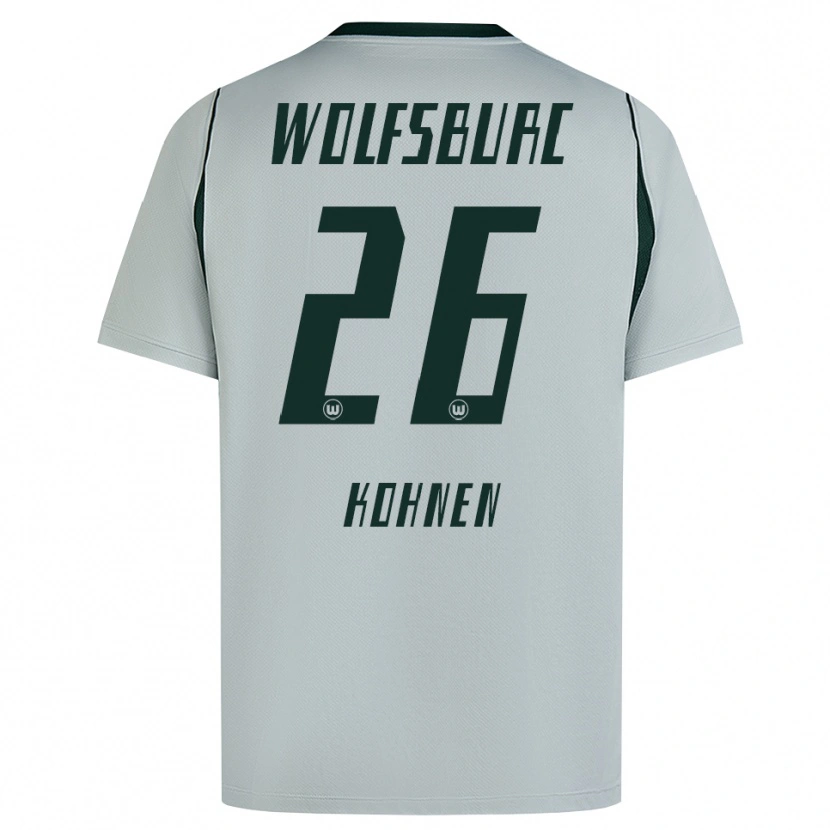 Danxen Kinderen Ben Kohnen #26 Grijs Groen Uitshirt Uittenue 2026/27 T-Shirt