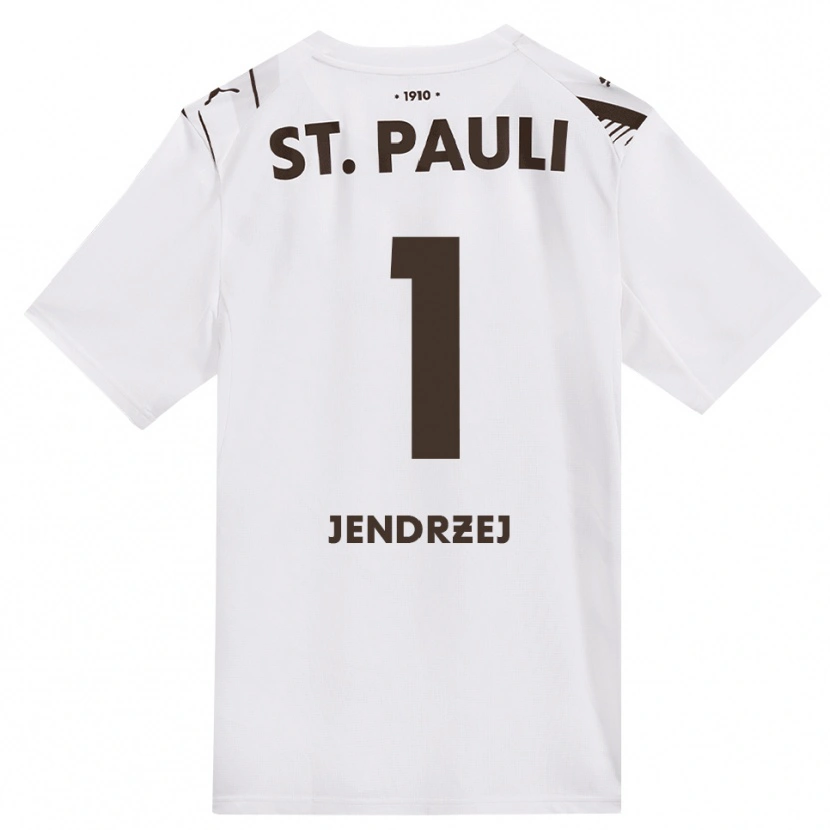 Danxen Kinderen Kevin Jendrzej #1 Cafe Wit Rood Uitshirt Uittenue 2026/27 T-Shirt