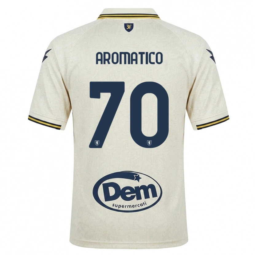 Danxen Kinderen Raul Aromatico #70 Oldlace Geel Zwart Uitshirt Uittenue 2026/27 T-Shirt