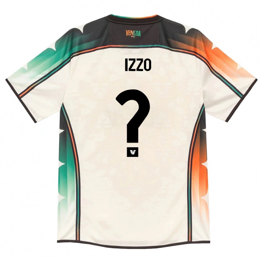 Danxen Kinderen Matteo Izzo #0 Oldlace Oranje Groen Uitshirt Uittenue 2026/27 T-Shirt