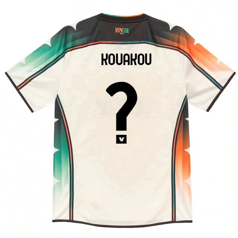 Danxen Kinderen Bruno Kouakou #0 Oldlace Oranje Groen Uitshirt Uittenue 2026/27 T-Shirt