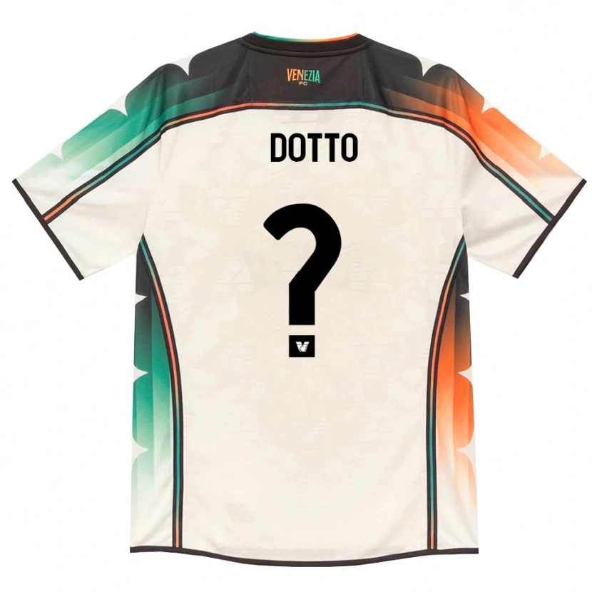 Danxen Kinderen Edoardo Dotto #0 Oldlace Oranje Groen Uitshirt Uittenue 2026/27 T-Shirt