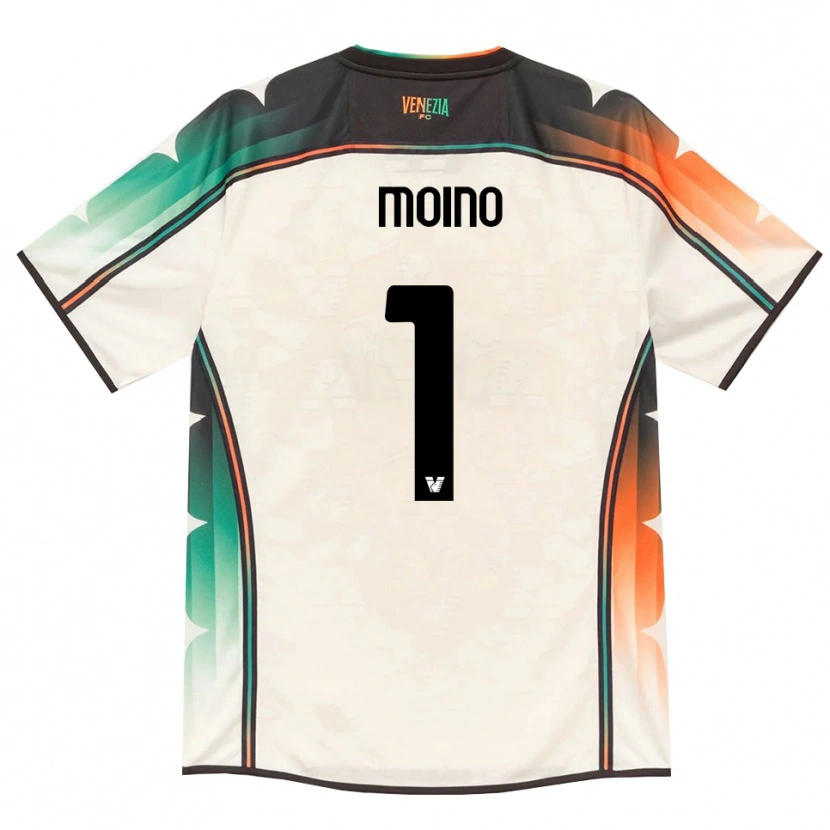 Danxen Kinderen Thomas Moino #1 Oldlace Oranje Groen Uitshirt Uittenue 2026/27 T-Shirt