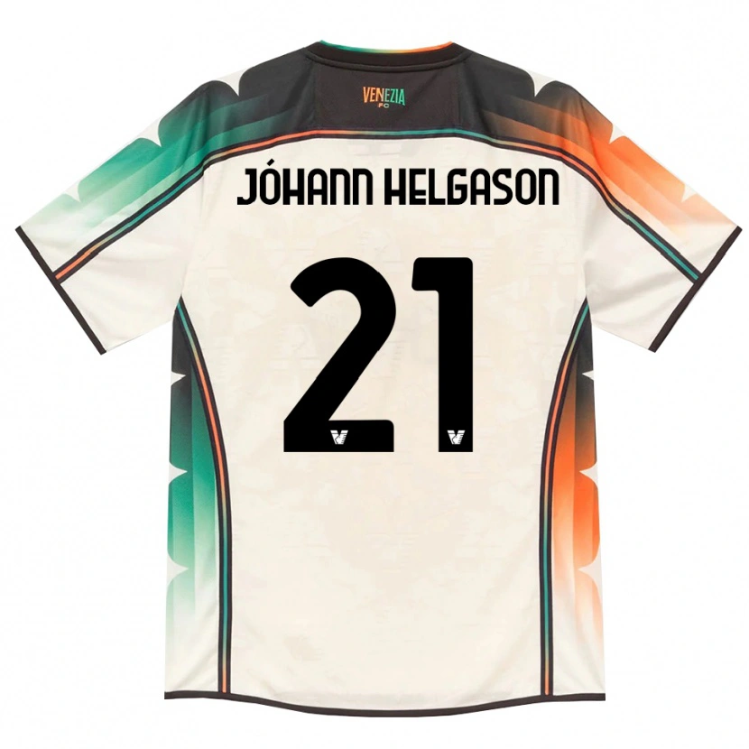 Danxen Kinderen Thórir Jóhann Helgason #21 Oldlace Oranje Groen Uitshirt Uittenue 2026/27 T-Shirt