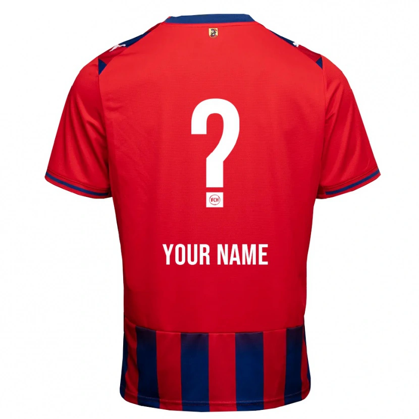 Danxen Heren Uw Naam #0 Koninklijk Blauw Wit Rood Thuisshirt Thuistenue 2026/27 T-Shirt