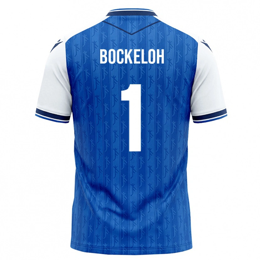 Danxen Heren Leonhard Bockeloh #1 Koninklijk Blauw Wit Thuisshirt Thuistenue 2026/27 T-Shirt