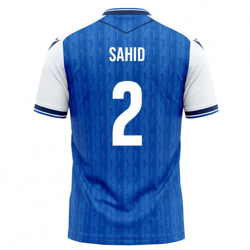 Danxen Heren Mohamed Sahid #2 Koninklijk Blauw Wit Thuisshirt Thuistenue 2026/27 T-Shirt