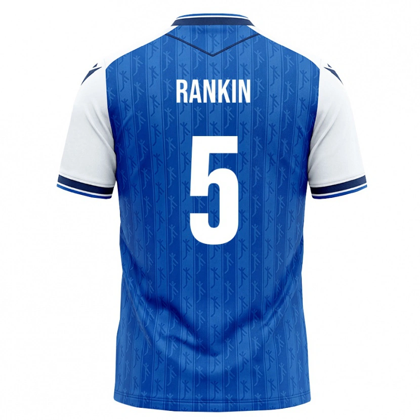 Danxen Heren Jamilla Rankin #5 Koninklijk Blauw Wit Thuisshirt Thuistenue 2026/27 T-Shirt
