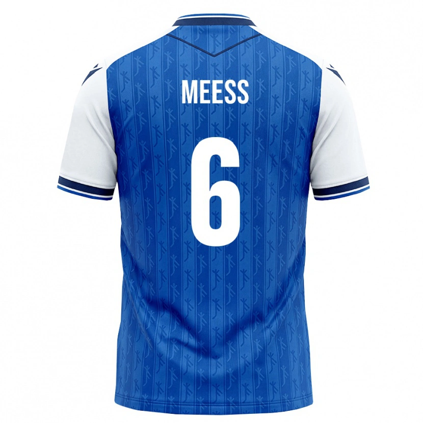 Danxen Heren Jakob Meeß #6 Koninklijk Blauw Wit Thuisshirt Thuistenue 2026/27 T-Shirt
