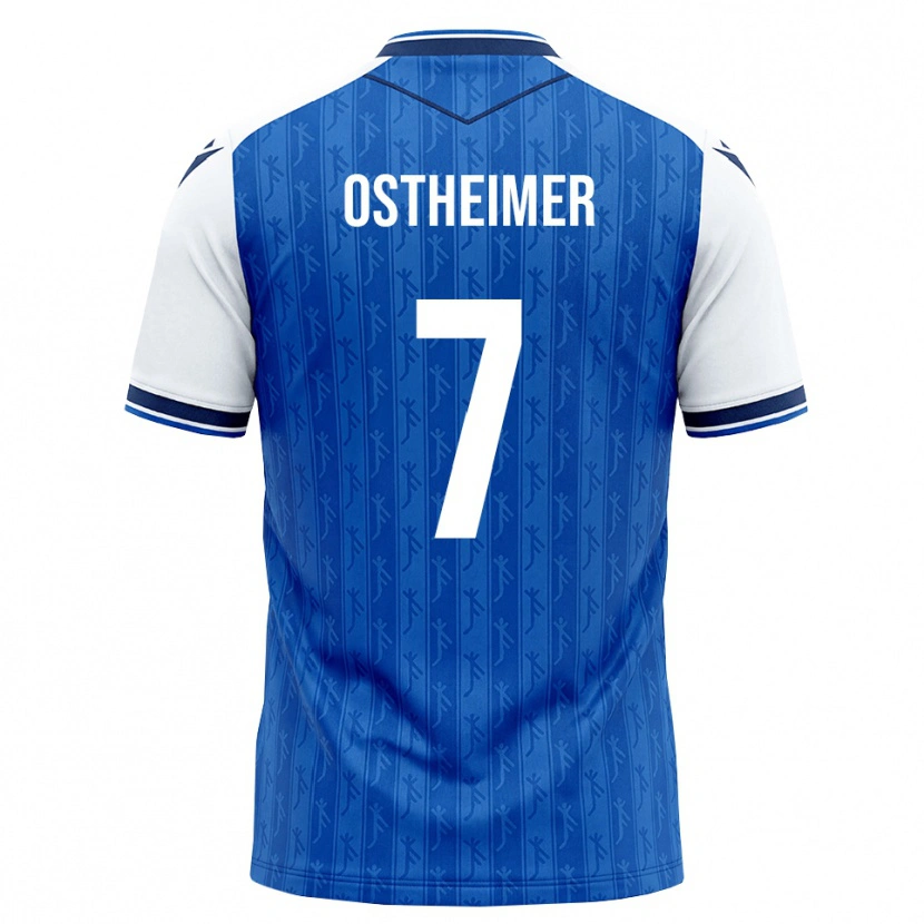 Danxen Heren Nevio Ostheimer #7 Koninklijk Blauw Wit Thuisshirt Thuistenue 2026/27 T-Shirt