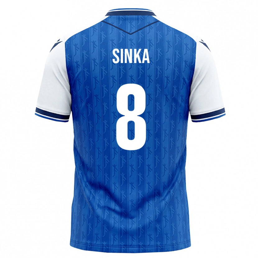 Danxen Heren Napsugár Sinka #8 Koninklijk Blauw Wit Thuisshirt Thuistenue 2026/27 T-Shirt