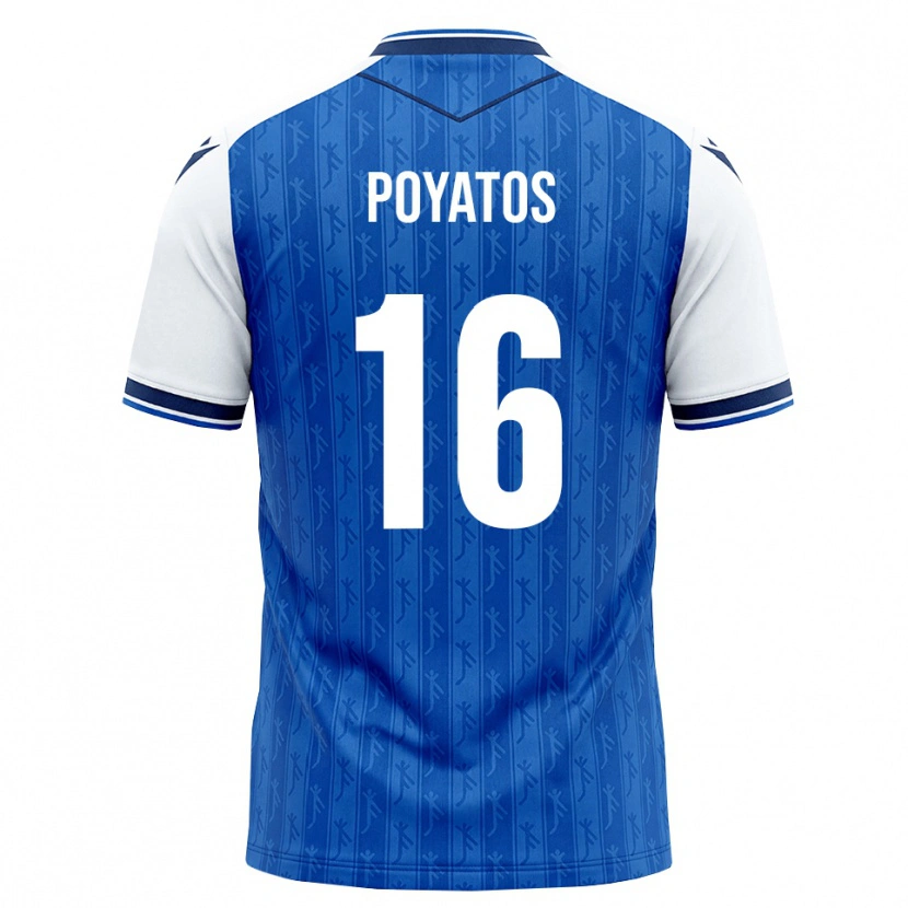 Danxen Heren Miguel Poyatos #16 Koninklijk Blauw Wit Thuisshirt Thuistenue 2026/27 T-Shirt
