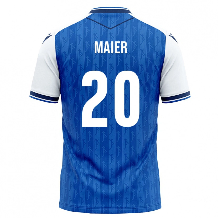 Danxen Heren Leonie Maier #20 Koninklijk Blauw Wit Thuisshirt Thuistenue 2026/27 T-Shirt