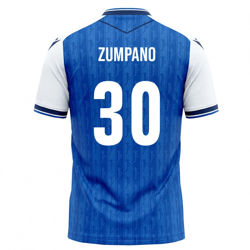 Danxen Heren Nevio Zumpano #30 Koninklijk Blauw Wit Thuisshirt Thuistenue 2026/27 T-Shirt