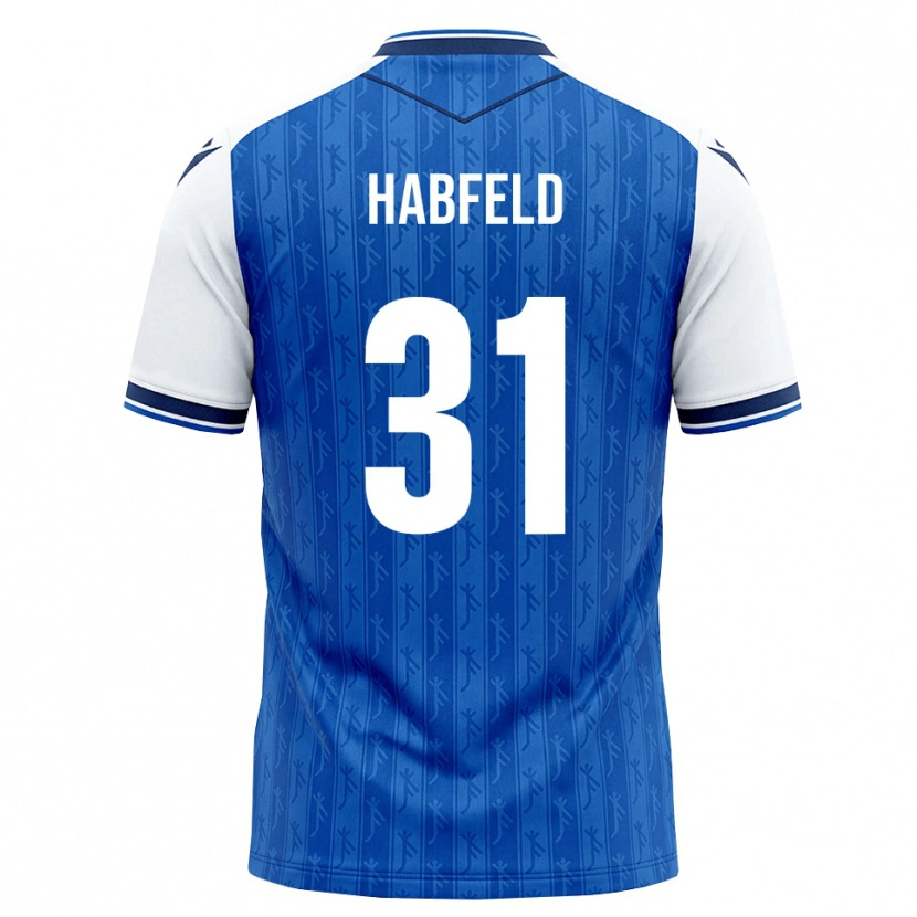 Danxen Heren Josef Haßfeld #31 Koninklijk Blauw Wit Thuisshirt Thuistenue 2026/27 T-Shirt