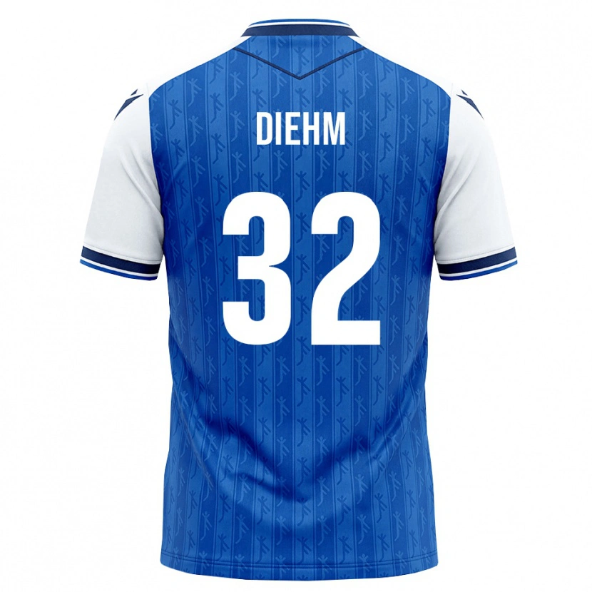 Danxen Heren Vanessa Diehm #32 Koninklijk Blauw Wit Thuisshirt Thuistenue 2026/27 T-Shirt