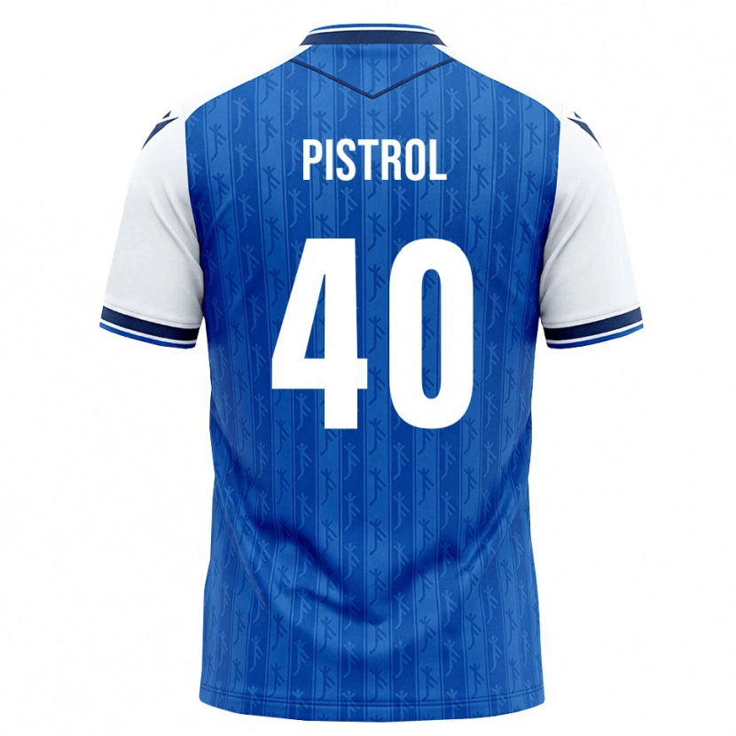 Danxen Heren Santino Pistrol #40 Koninklijk Blauw Wit Thuisshirt Thuistenue 2026/27 T-Shirt