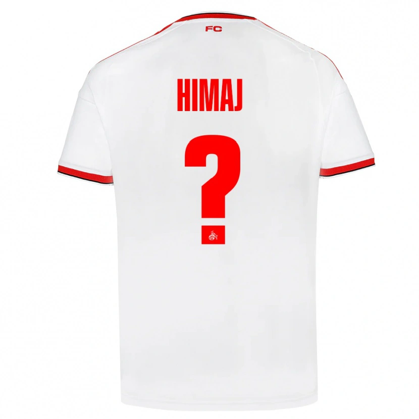 Danxen Heren Leart Himaj #0 Wit Rood Zwart Thuisshirt Thuistenue 2026/27 T-Shirt