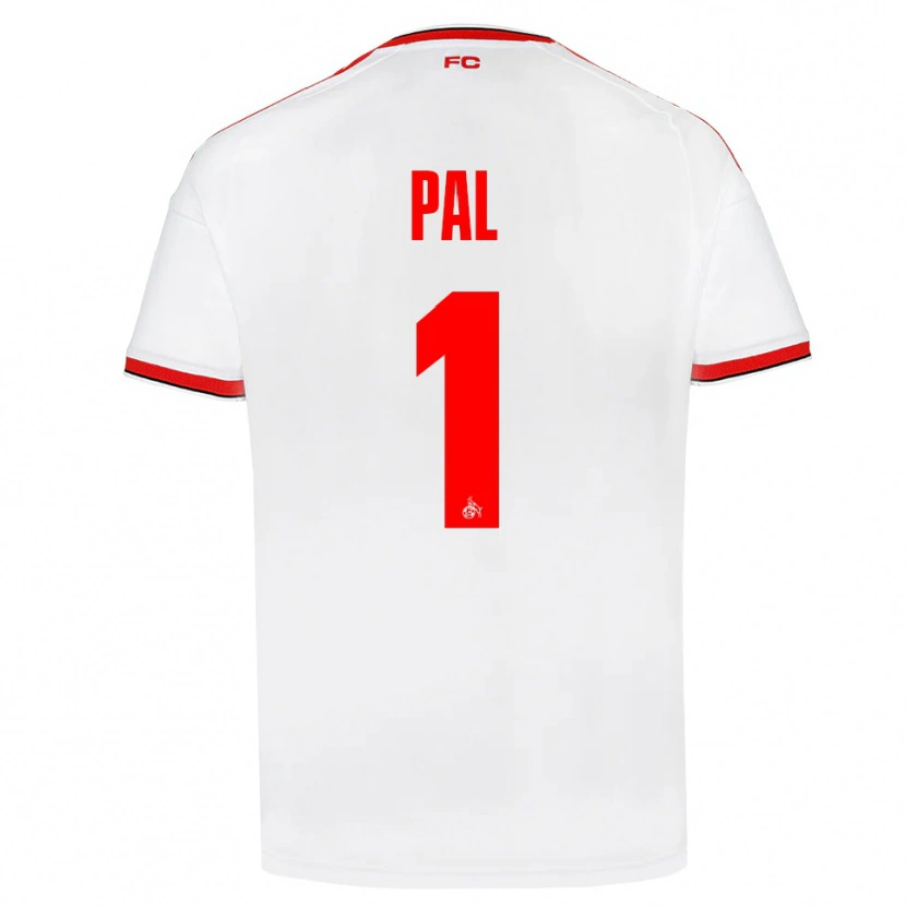 Danxen Heren Jasmin Pal #1 Wit Rood Zwart Thuisshirt Thuistenue 2026/27 T-Shirt