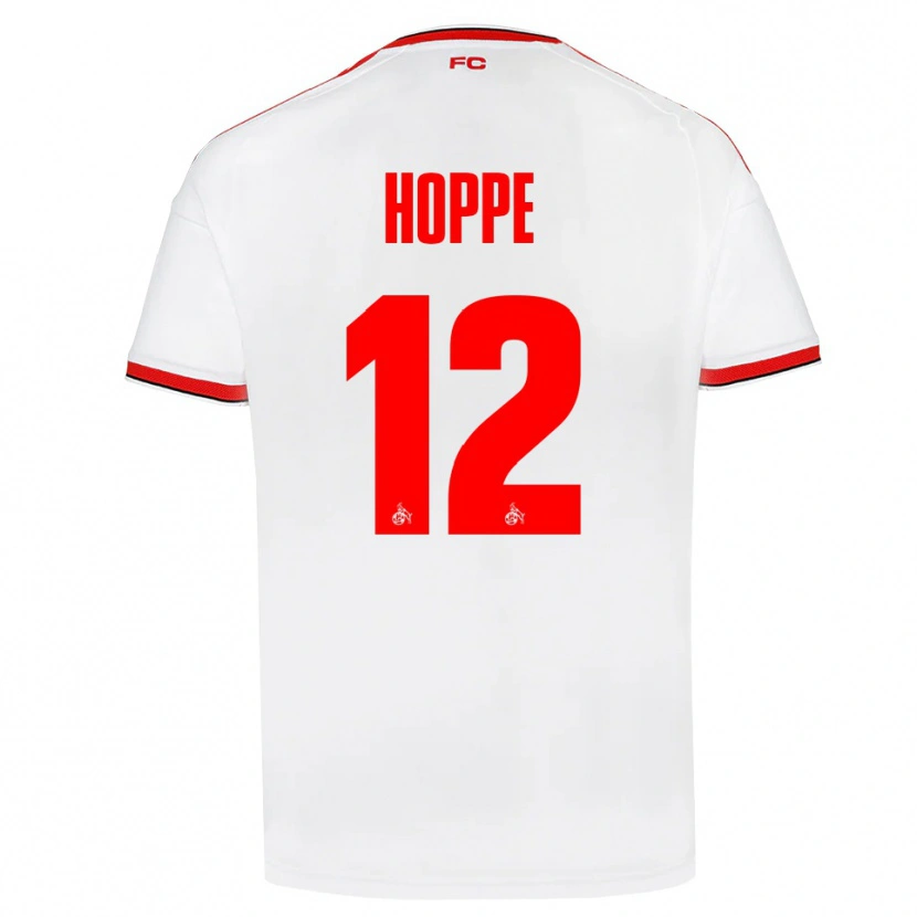 Danxen Heren Paula Hoppe #12 Wit Rood Zwart Thuisshirt Thuistenue 2026/27 T-Shirt