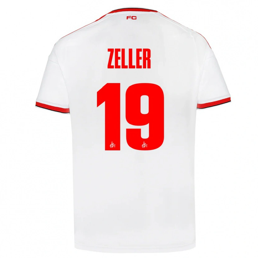 Danxen Heren Dóra Zeller #19 Wit Rood Zwart Thuisshirt Thuistenue 2026/27 T-Shirt