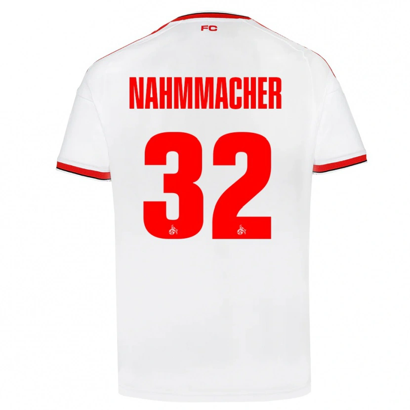 Danxen Heren Emil Nahmmacher #32 Wit Rood Zwart Thuisshirt Thuistenue 2026/27 T-Shirt