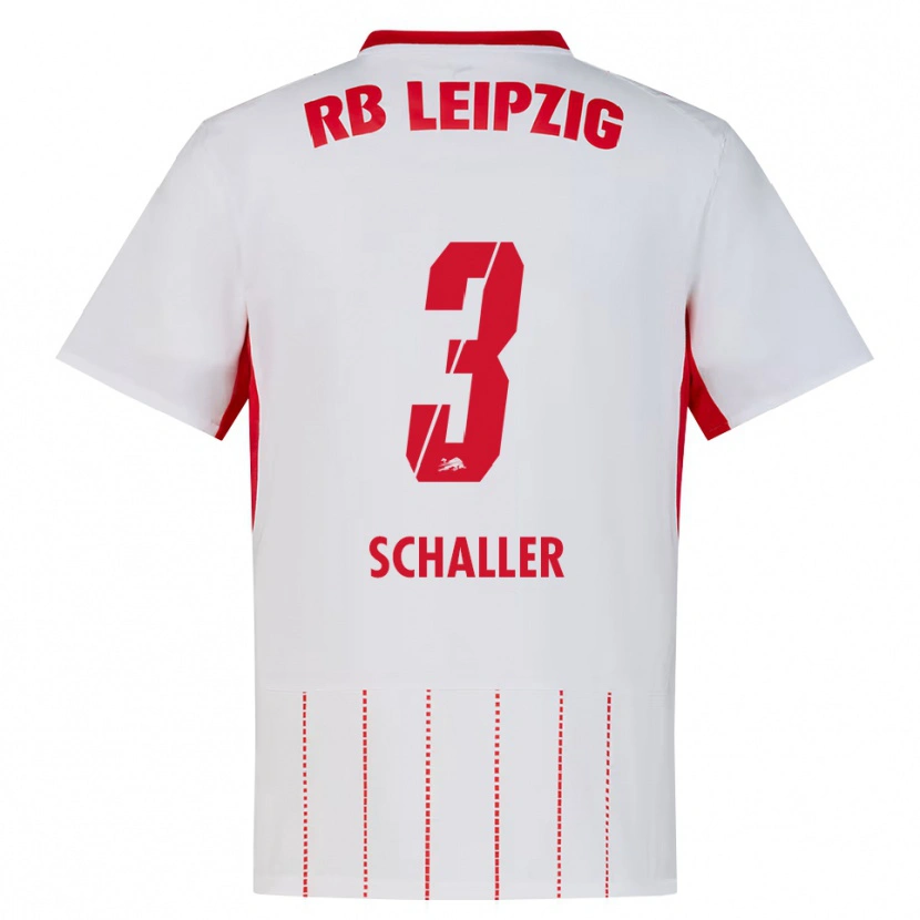 Danxen Heren Josefine Schaller #3 Rood Wit Geel Thuisshirt Thuistenue 2026/27 T-Shirt