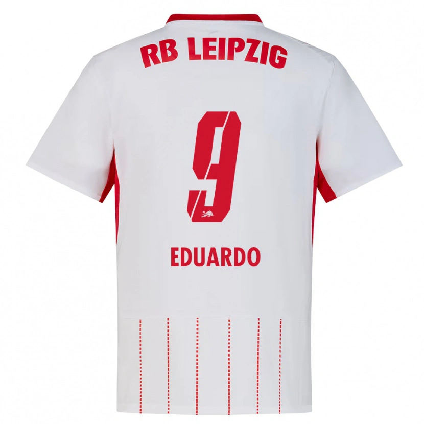 Danxen Heren Yannick Eduardo #9 Rood Wit Geel Thuisshirt Thuistenue 2026/27 T-Shirt