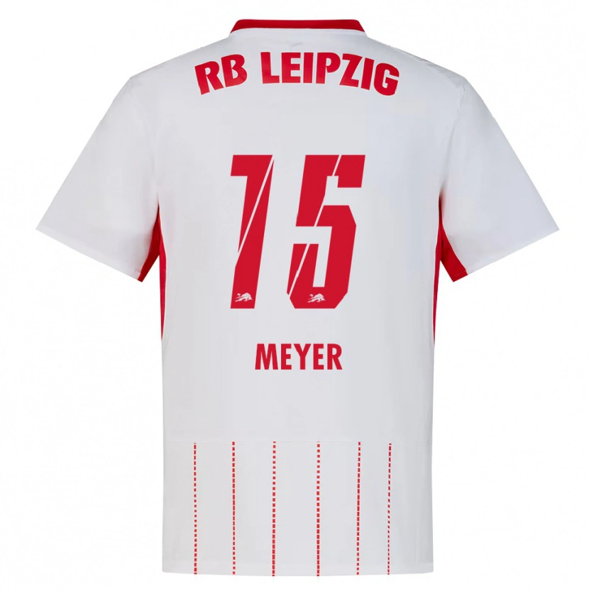 Danxen Heren Tim Meyer #15 Rood Wit Geel Thuisshirt Thuistenue 2026/27 T-Shirt